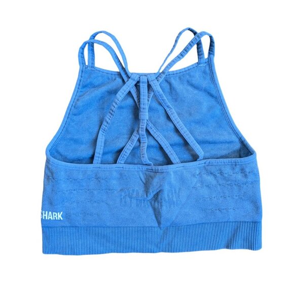 Gymshark Blue Mandala Sports Bra Women Size Small - Picture 2 of 4